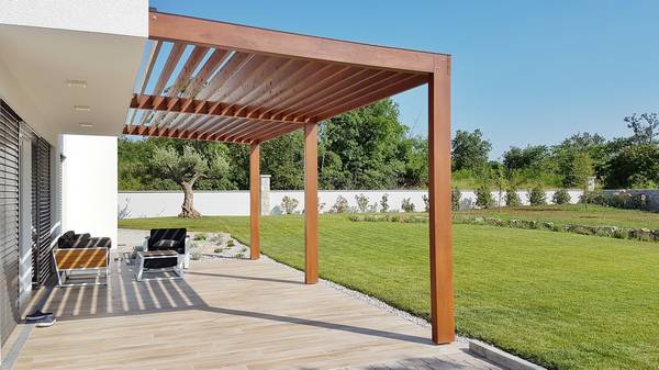 Menuisier pour pose de pergolas et portails, Bordeaux, Moderne Menuiserie 33